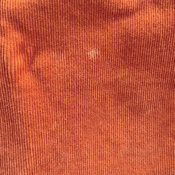AG Adriano Goldschmied The Stevie Slim Straight Jeans in Orange Corduroy Size 28 - Picture 8 of 15